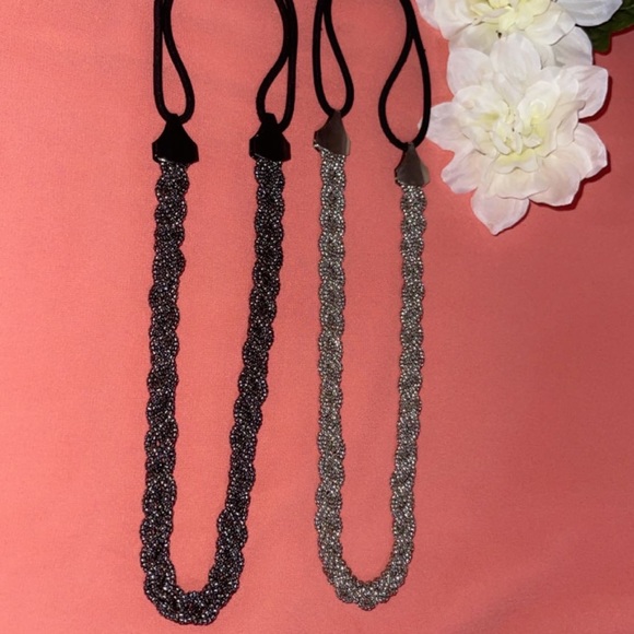 2 Pcs Hair Bands/ Necklace - Picture 5 of 7